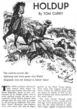 Thrilling Western  ( Juillet 1951 ) .