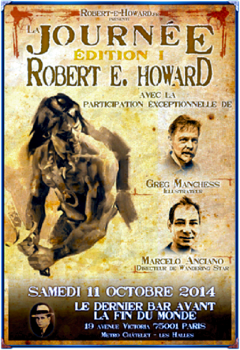 Affiche journée Robert HOWARD 2014