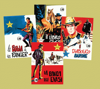 La seconde série / Collana Cow Boy - Il Piccolo Ranger  éditeur Sergio Bonelli Editore.