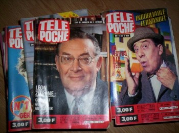 une belle flopée de Télé poche