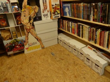 carton blanc des &quot;comics&quot;