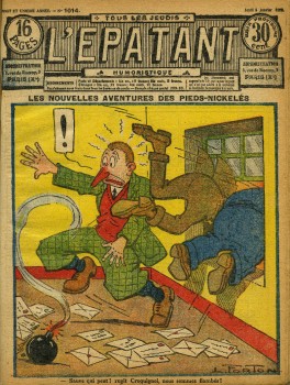 L'Epatant 1928 - n°1014 - page 1 - Les Pieds Nickelés - 5 janvier 1928 (format l 800).jpg