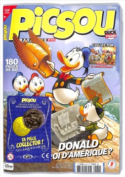 Picsou Mag 574A + Pièce Collector