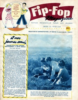 Couverture du n° spécimen de Fip-Fop magazine