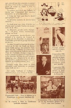 Extraits de l'Almanach de la Jeunesse 1946.