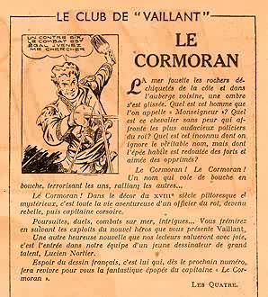 Un 
<br />billet de la rédaction du 13 novembre 1947 annonçant son arrivée prochaine au sein du 
<br />journal. Chose très rare pour l'époque.