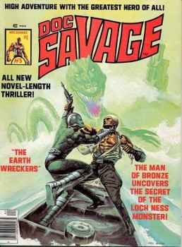 DOC SAVAGE MAGAZINE N°05 07/1976 Couverture de Ken Barr Editeur MARVEL.
