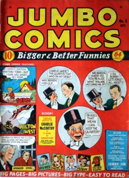 Jumbo Comics N:2 ( Octobre 1938 ).