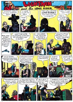Planche de Lone Rider publier dans Famous Funnies N:65