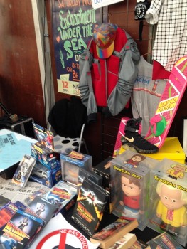 Stand Belge d'un fan de RETOUR VERS LE FUTUR