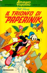 IL TRIONFO DI PAPERINIK - 1970