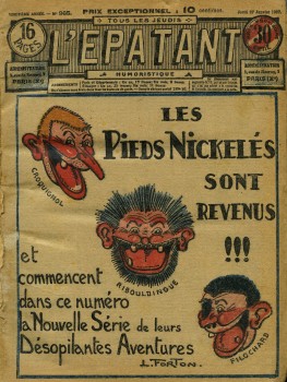 L'Epatant 1927 - n°965 - page 1 - Les Pieds Nickelés - 27 janvier 1927 (format l 800).jpg