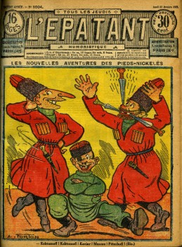 L'Epatant 1927 - n°1004 - page 1 - Les Pieds Nickelés - 27 octobre 1927 (format l 800).jpg