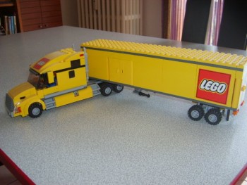 camion en lego