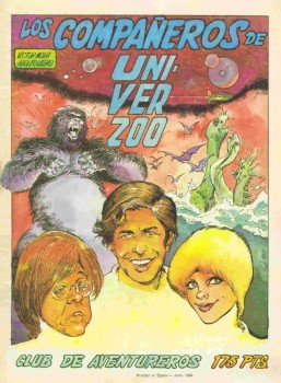 Univerzoo, Los Compañeros de Univerzoo en noir et blanc, édition 1982 (4).jpg