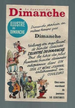 l'illustré du dimanche n°0 . Paru aux éditions Dargaud en 1966.jpg