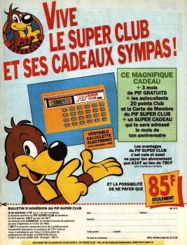 Extrait du n° 1171 de Pif - Septembre 1991