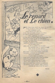 Almanach Junior 1937 - page 38 - Le renard et le chien (Davine) - 800ppp.jpg