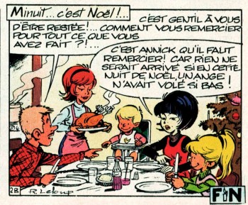 Spirou 1706 - Sans titre (soirée de Noël)