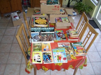 4 cartons de pfs en vrac offerts par L'ami Patrick
